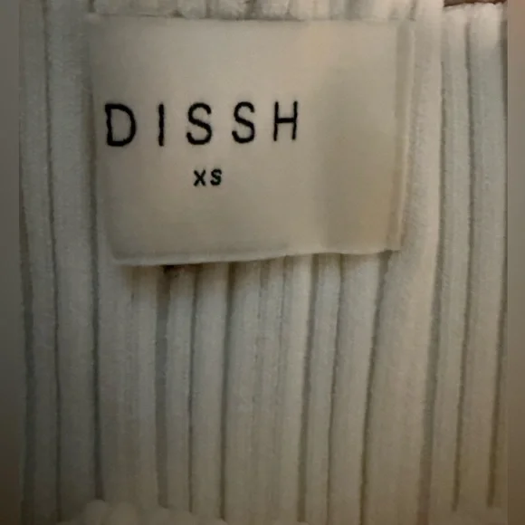 DISSH Sienna White Knit Dress - Picture 2 of 2